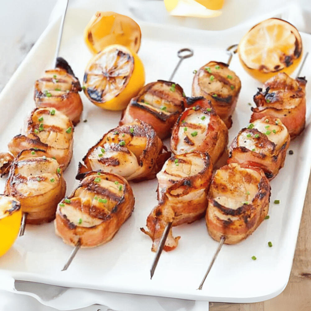How To Prepare Bacon Wrapped Scallop Skewers? | Aussie Meat Meat Delivery Online Butcher BBQ Grills Wine 