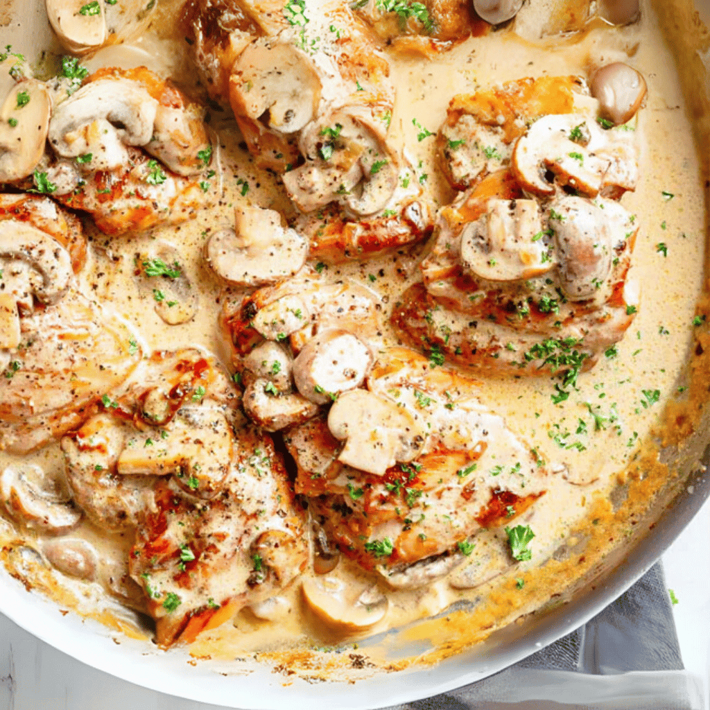 如何準備奶油大蒜蘑菇雞腿？ - Aussie Meat, Meat delivery, online butcher, BBQ Grills, Wine