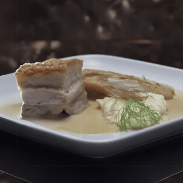 How To Prepare Pork Belly With Braised Fennel, Mashed Potato And Juniper Sauce? | Aussie Meat Meat Delivery Online Butcher BBQ Grills Wine 