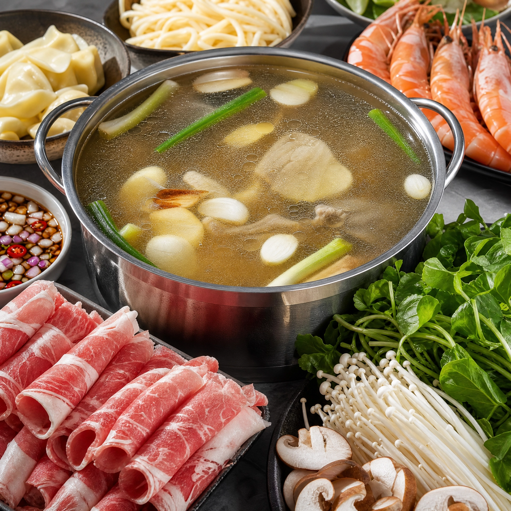 如何準備中式羊肉火鍋？