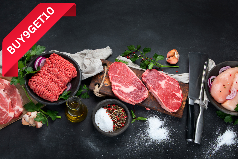 Meat and Seafood Buy9Get10 | Buy20Get26 | BuyXGetY