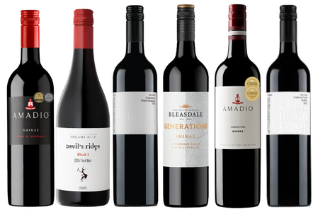 葡萄酒愛好者|極佳紅酒組合(6瓶) - Aussie Meat, Meat Delivery, Online Butcher, BBQ Grills, Wine