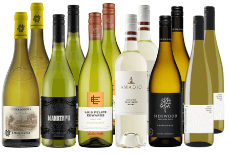 葡萄酒愛好者|全白組合(12瓶) - Aussie Meat, Meat Delivery, Online Butcher, BBQ Grills, Wine