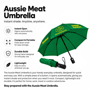 AMG_Auto_Umbrella_5 | Aussie Meat Meat Delivery Online Butcher BBQ Grills Wine - Aussie Meat Automatic Umbrella