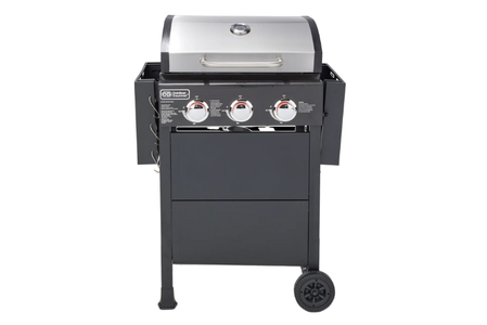 Aussie Meat BBQ Grills | BQ133 Stainless Steel (3 Burners With Side-Burner) | Delivery & Cover - Aussie Meat, Meat Delivery, Online Butcher, BBQ Grills, Wine