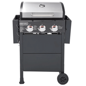 BQ133S Stainless Steel (3 Burners With Side-Burner) | Aussie Meat Meat Delivery Online Butcher BBQ Grills Wine - BQ133S Stainless Steel (3 Burners With Side-Burner) | Delivery & Cover