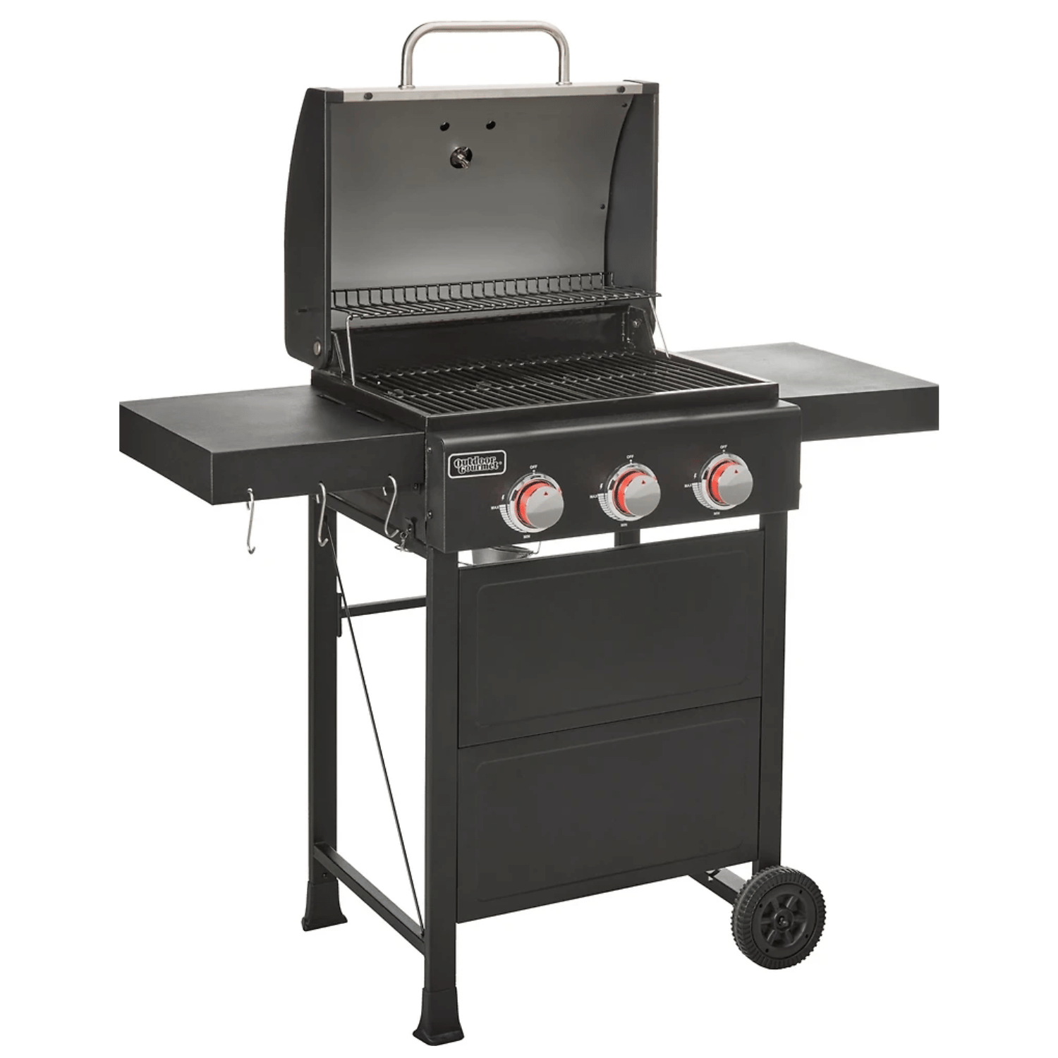 BQ133S Stainless Steel (3 Burners With Side-Burner) | Aussie Meat Meat Delivery Online Butcher BBQ Grills Wine - BQ133S Stainless Steel (3 Burners With Side-Burner) | Delivery & Cover