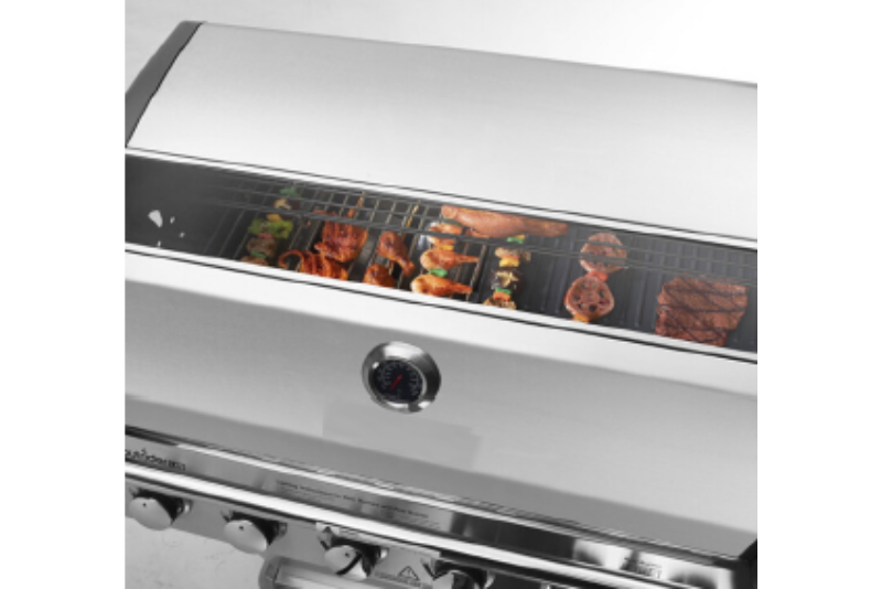 Aussie Meat BBQ Grills | BQ137 (6 + 1 Burners With Side-Burner Gas Barbecue Grill) | Delivery & Cover - Aussie Meat, Meat Delivery, Online Butcher, BBQ Grills, Wine