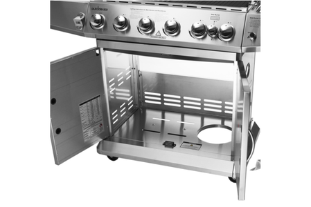 Aussie Meat BBQ Grills | BQ137 (6 + 1 Burners With Side-Burner Gas Barbecue Grill) | Delivery & Cover - Aussie Meat, Meat Delivery, Online Butcher, BBQ Grills, Wine