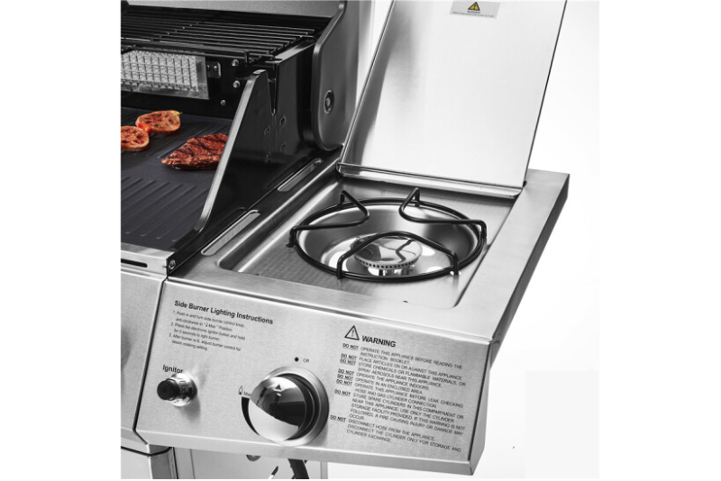 Aussie Meat BBQ Grills | BQ137 (6 + 1 Burners With Side-Burner Gas Barbecue Grill) | Delivery & Cover - Aussie Meat, Meat Delivery, Online Butcher, BBQ Grills, Wine