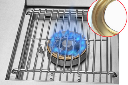 OMG Mini Modular Outdoor Kitchen (6+1 Burner Gas Grill with Tap and Sink) - Aussie Meat, Meat Delivery, Online Butcher, BBQ Grills, Wine