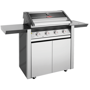 Beefeater 1600S Series | 4 Burner BBQ & Side Burner Trolley | Aussie Meat Meat Delivery Online Butcher BBQ Grills Wine - Beefeater 1600S Series | 4 Burner BBQ & Side Burner Trolley | Delivery & Cover