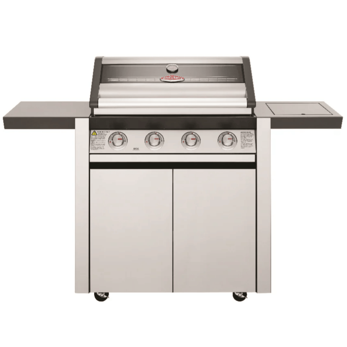 Beefeater 1600S Series | 4 Burner BBQ & Side Burner Trolley | Aussie Meat Meat Delivery Online Butcher BBQ Grills Wine - Aussie Meat燒烤爐 | Beefeater 1600S系列 (4+1 爐頭燃氣燒烤爐附滑輪可推動) 連送貨