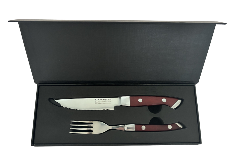 BullHog Stainless Steel Steak Cutlery Set_1 | Aussie Meat Meat Delivery Online Butcher BBQ Grills Wine - BBQ Accessories | BullHog Stainless Steel Steak Cutlery Set