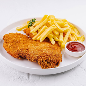 Wholesale Australian Premium Cooked Chicken Breast Schnitzel Dinner Pack | Aussie Meat | Meat Delivery - Wholesale Australian Premium Cooked Chicken Breast Schnitzel Dinner Pack (Skinless & Boneless, 710g pack) | Buy 8 Get 2 Free