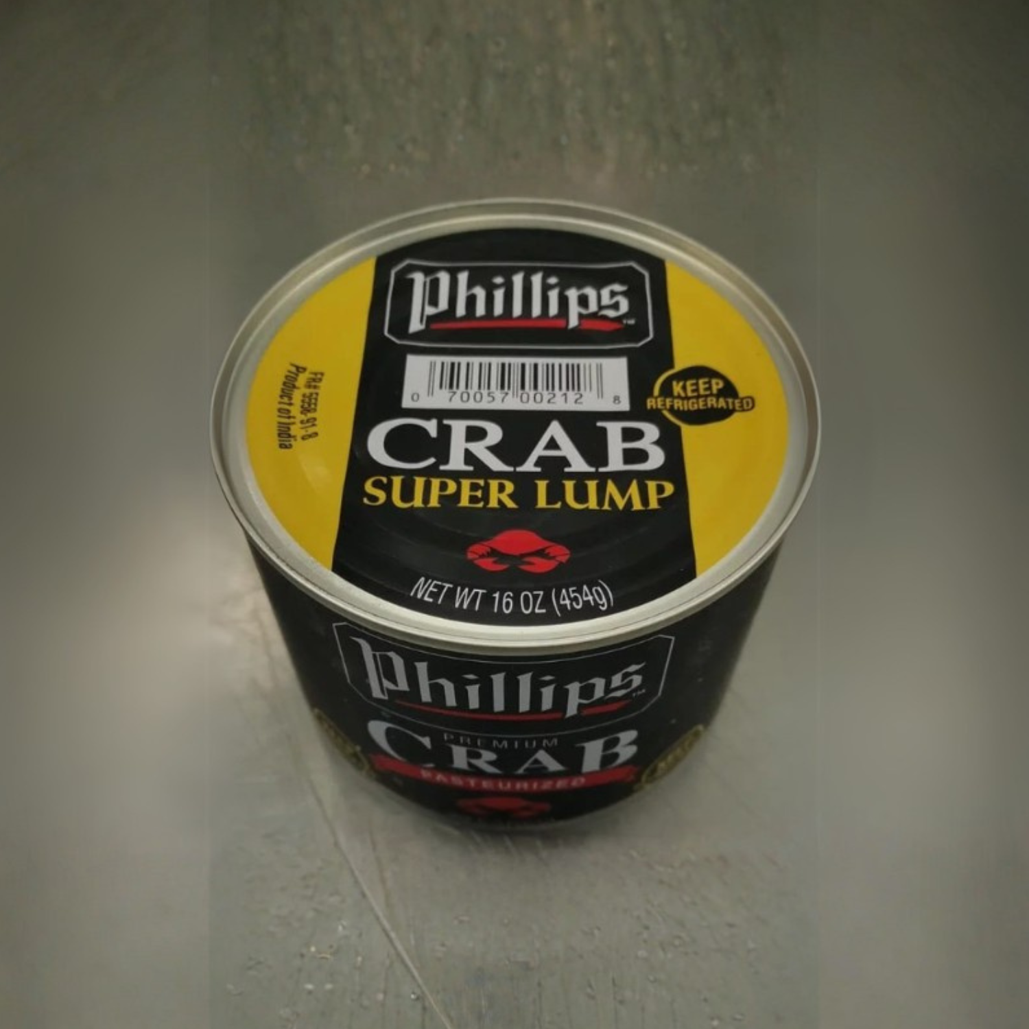Cooked Blue Swimming Crab Meat (Super Lump) (454g/tin)
