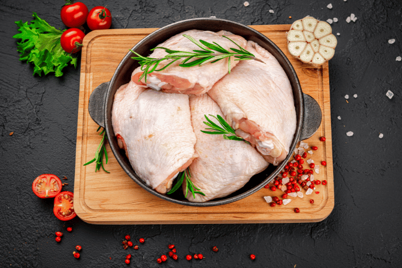 Australian Hormone Free Chicken Thigh Fillet Skin-On Boneless | Aussie Meat | eat4charityHK | Meat Delivery | Seafood Delivery | Wine & Beer Delivery | BBQ Grills | Lotus Grills | Weber Grills | Outdoor Furnishing | VIPoints