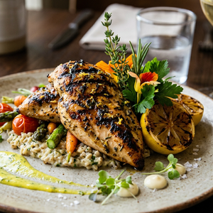 Wholesale Australian Lemon Herb Chargrilled Chicken Breast (400g) | Buy 8 Get 2 Free