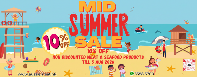 Mid Summer 10% Off Non-Discounted Meat & Seafood_EN | Aussie Meat Meat Delivery Online Butcher BBQ Grills 