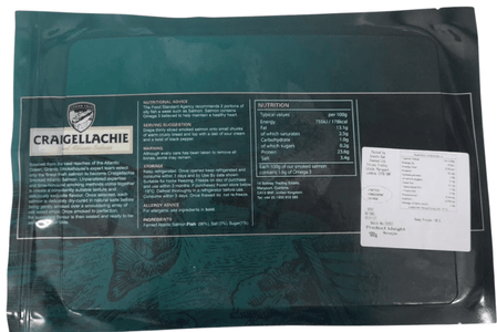 挪威Craigellachie煙燻大西洋三文魚 (100克) - Aussie Meat, Meat Delivery, Online Butcher, BBQ Grills, Wine