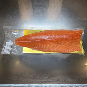 Norwegian Premium Salmon Whole Fillet (Pin-bone out, Skin-on, Scale off)