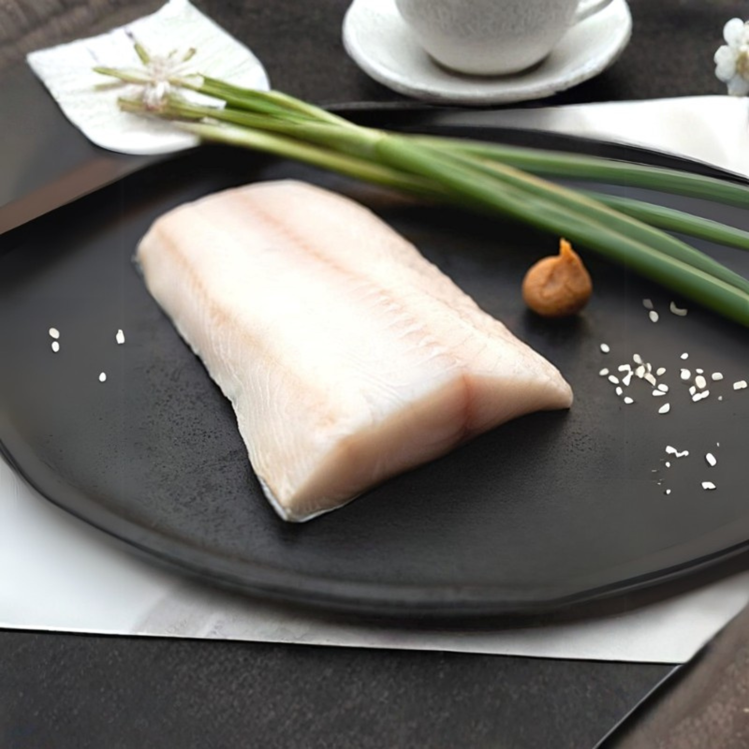 Alaskan Black Cod Fillet Skin-On Pin Bone In