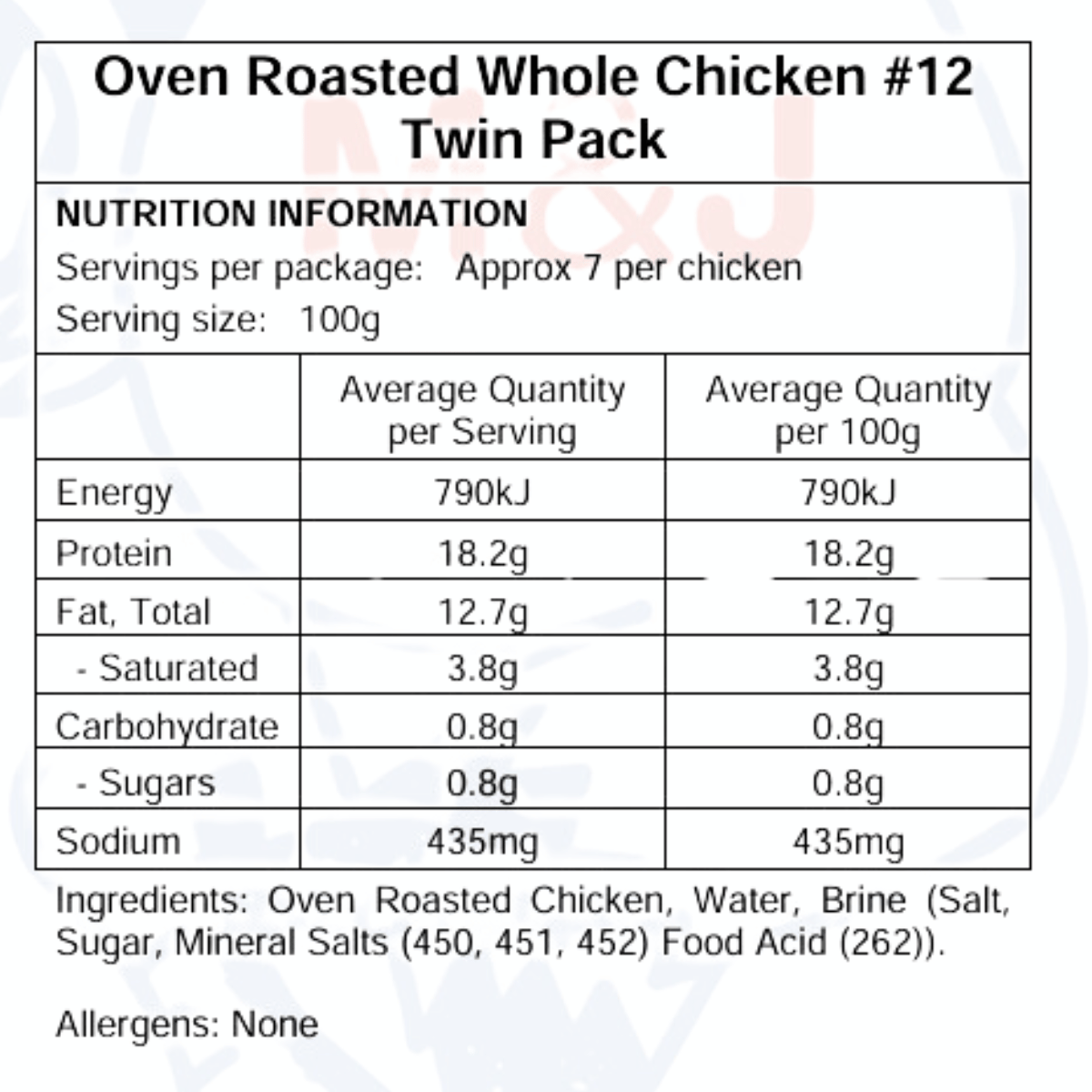 Australian Hormone Free Oven Roasted Whole Chickens | Aussie Meat Meat Delivery Online Butcher BBQ Grills Wine - Wholesale Australian Hormone Free Oven Roasted Whole Chicken (1.2kg x 2 Chickens Per Pack) | Buy 5 Get 1 Free