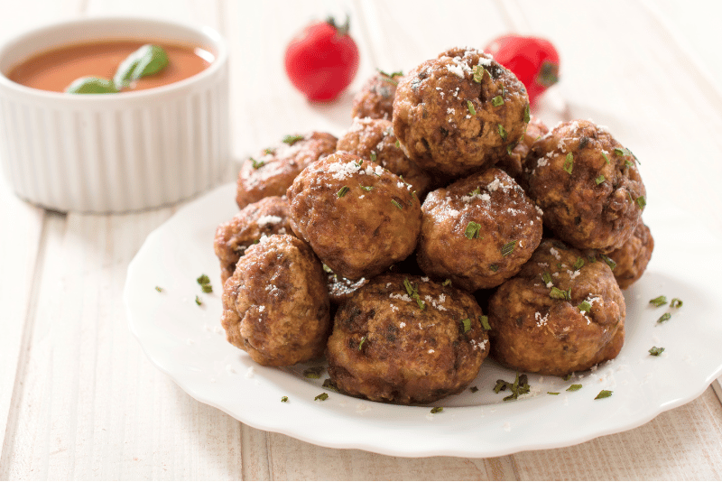 Danish Party Pork Meat Balls (Pre-fried, 340g) - Aussie Meat, Meat Delivery, Online Butcher, BBQ Grills, Wine
