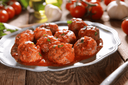 Danish Party Pork Meat Balls (Pre-fried, 340g) - Aussie Meat, Meat Delivery, Online Butcher, BBQ Grills, Wine