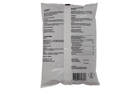 Danish Party Pork Meat Balls (Pre-fried, 340g) - Aussie Meat, Meat Delivery, Online Butcher, BBQ Grills, Wine