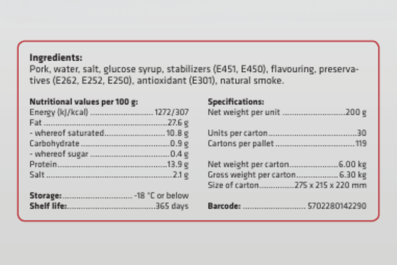 Dutch Smoked Streaky Bacon (200g) - Aussie Meat, Meat Delivery, Online Butcher, BBQ Grills, Wine