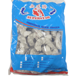 Ocean Catch Premium Thai White Prawns Peeled | Aussie Meat Meat Delivery Online Butcher BBQ Grills Wine - Premium Thai White Prawns Peeled (1kg)