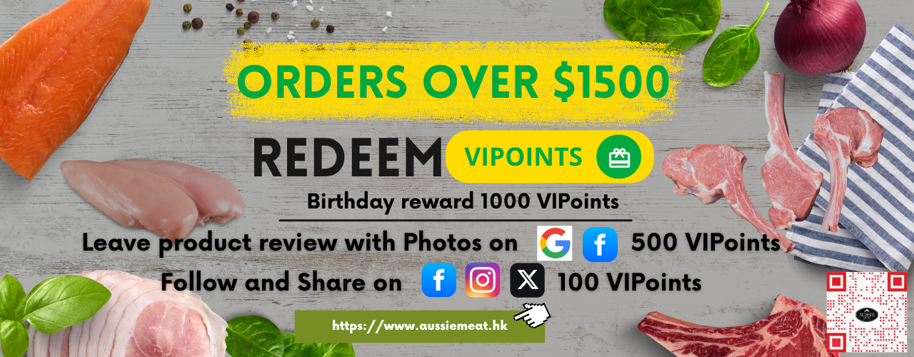 Webslider_Redeem_VIPOINTS_ENG_20 | Aussie Meat Meat Delivery Online Butcher BBQ Grills Wine 