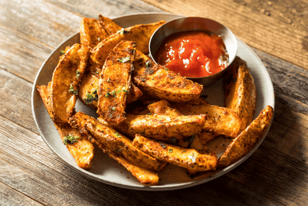 Belgian Potato Wedges, Skin on (2.5kg) - Aussie Meat, Meat Delivery, Online Butcher, BBQ Grills, Wine
