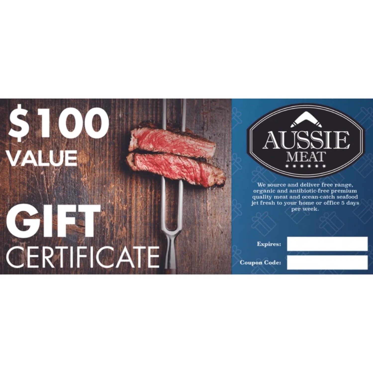 Aussie Meat 禮品卡 - Aussie Meat