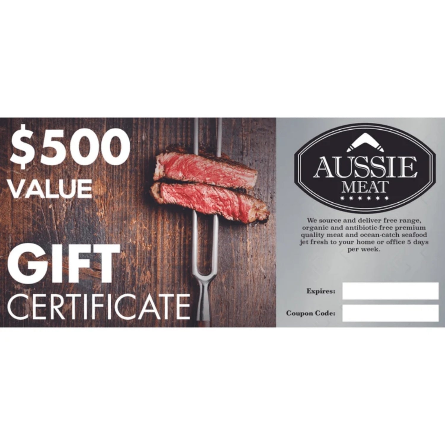 Aussie Meat 禮品卡