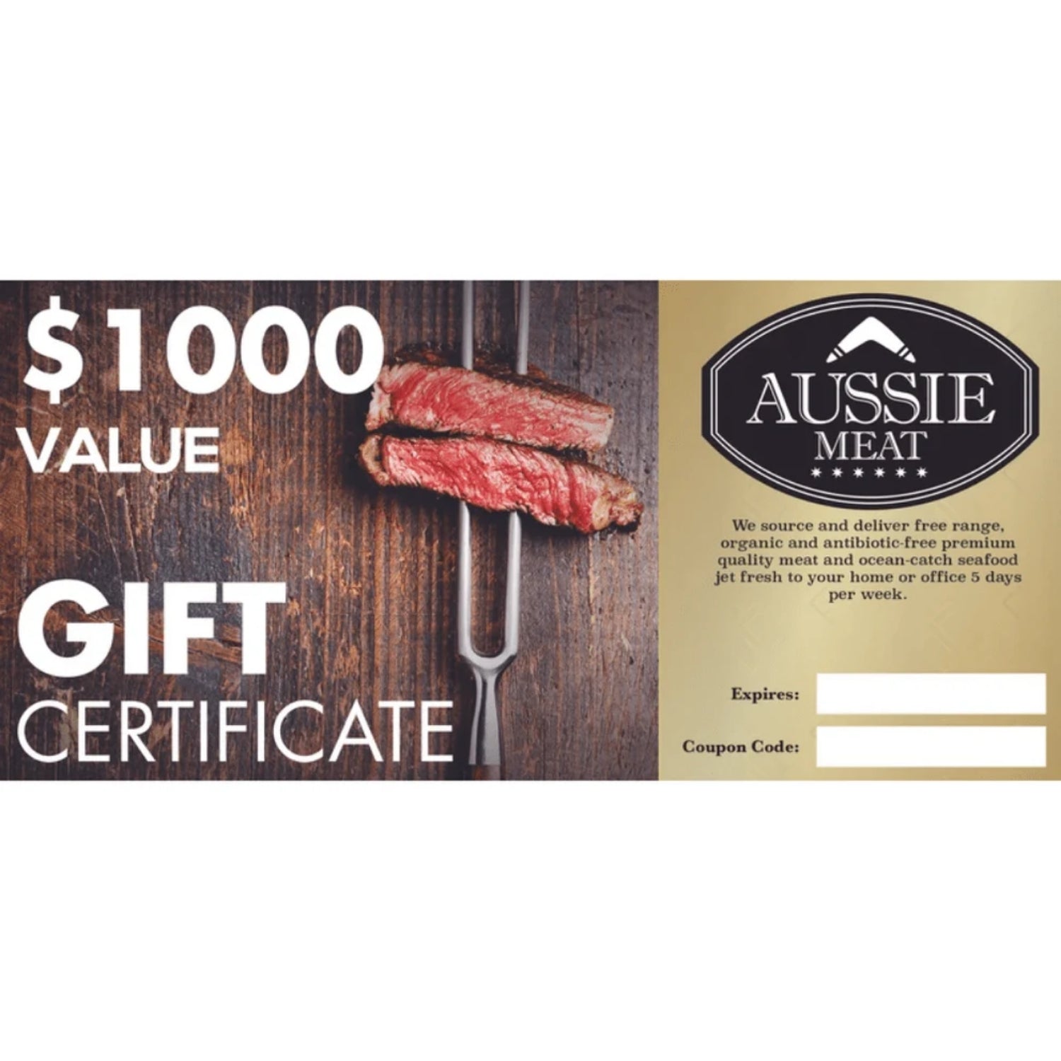 Aussie Meat 禮品卡