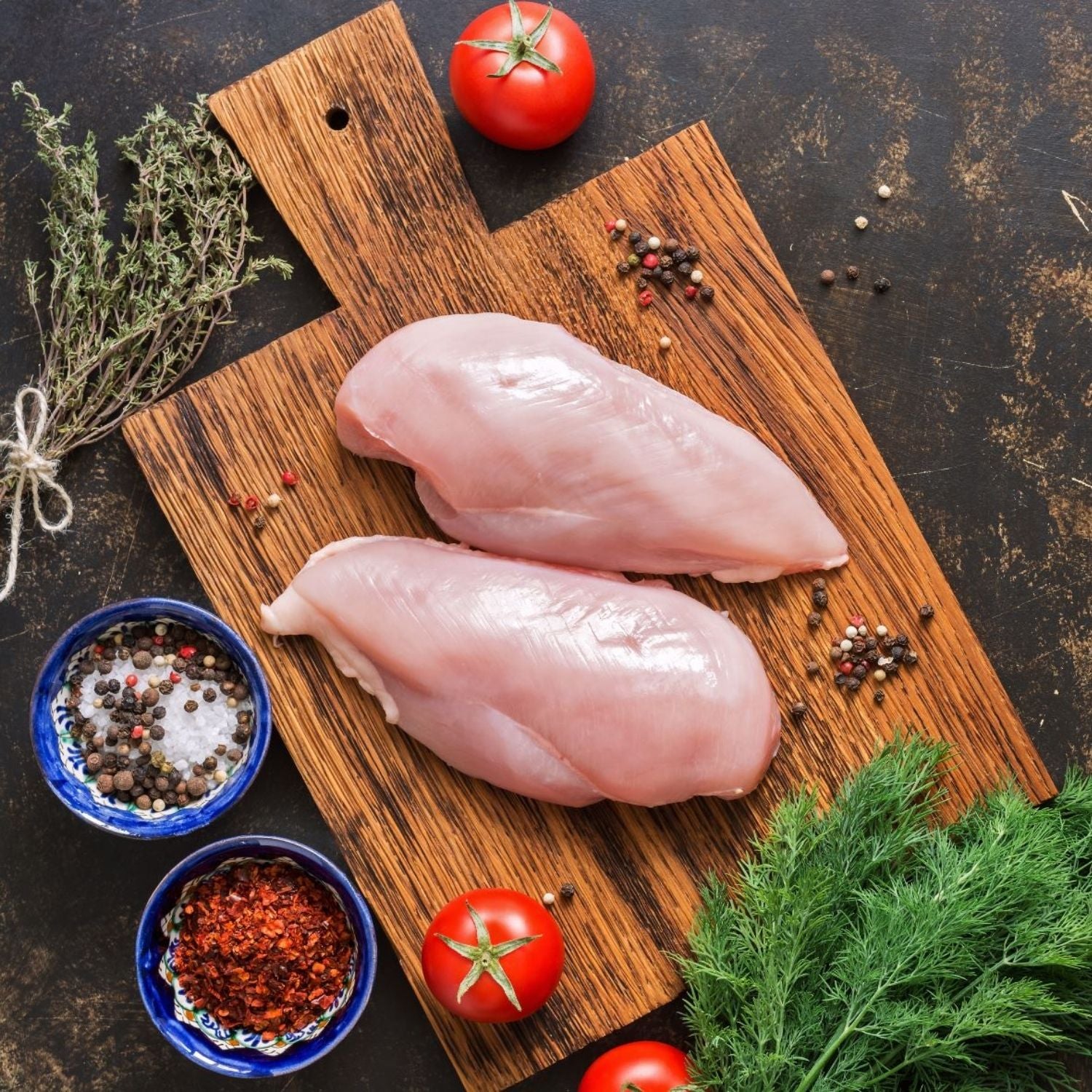 Australian Hormone Free Chicken Breasts (Skin-Off & Boneless, 400g) - Aussie Meat