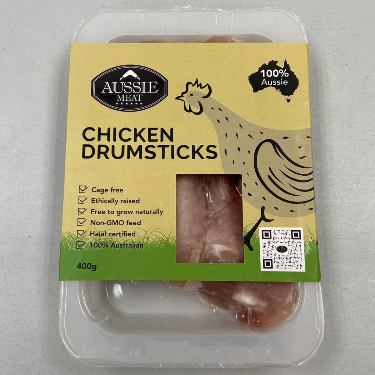 Australian Hormone Free Chicken Drumsticks (400g) - Aussie Meat