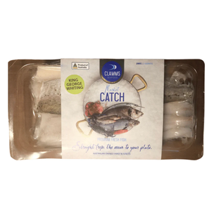 Australian King George Whiting Fillets Boneless Skin On (280g)