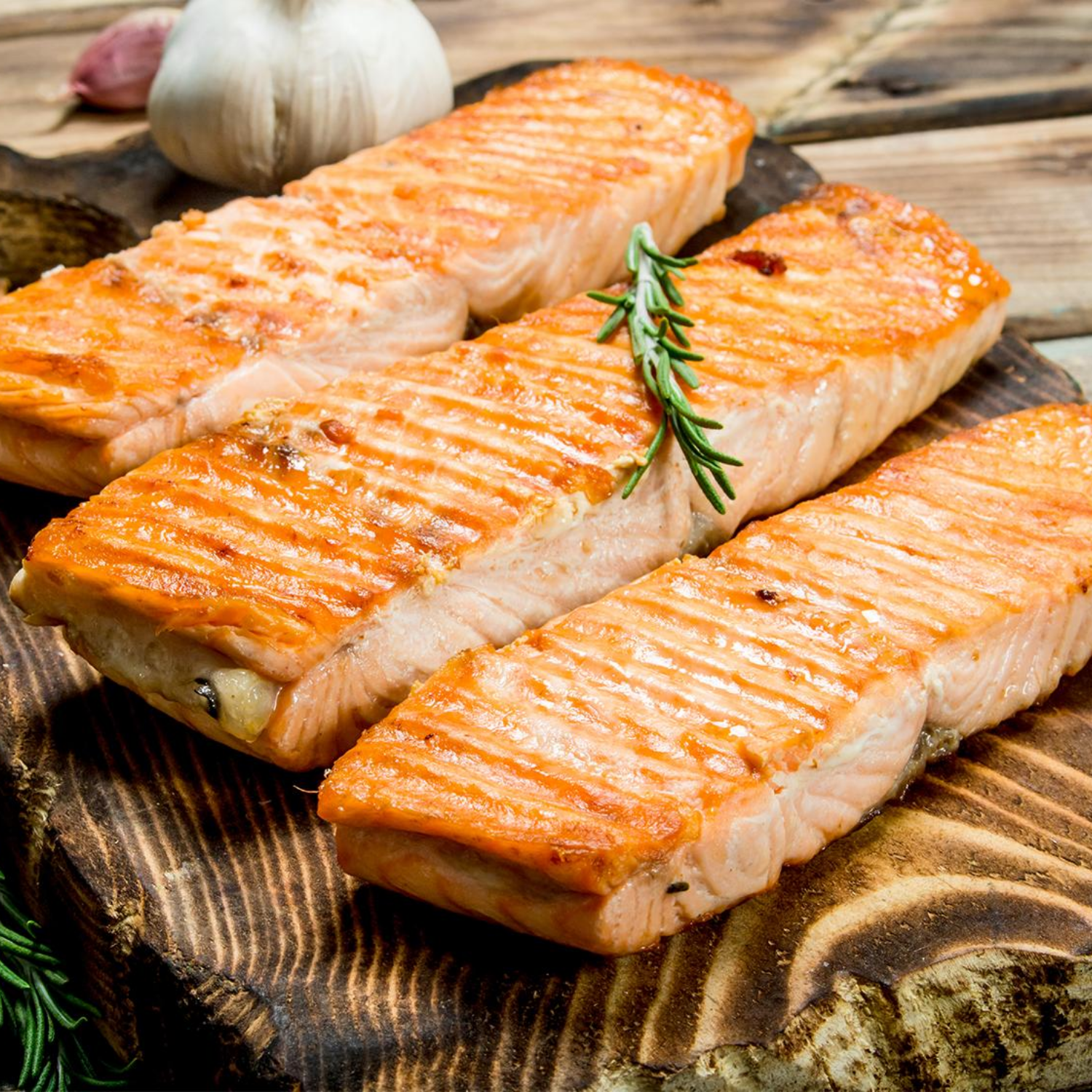 海洋撈捕澳洲產大西洋連皮三文魚扒(每包2件各140克)