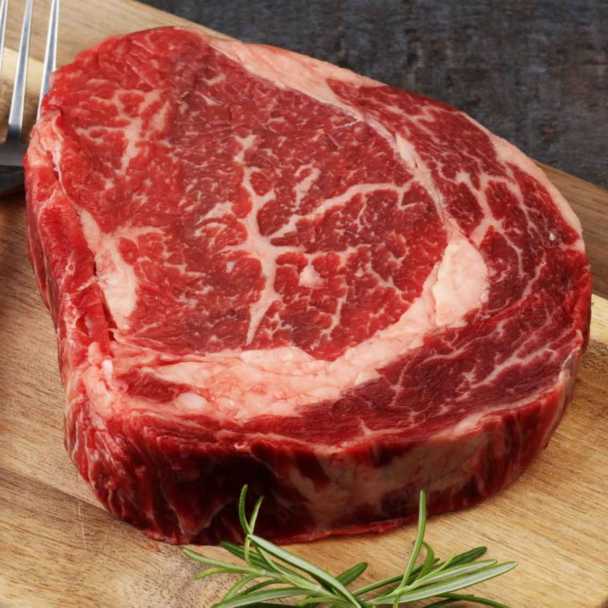 Australian Premium Black Angus Ribeye Steak (Scotch Fillet, Ms 2+, ~2.5cm, 400g) - Aussie Meat