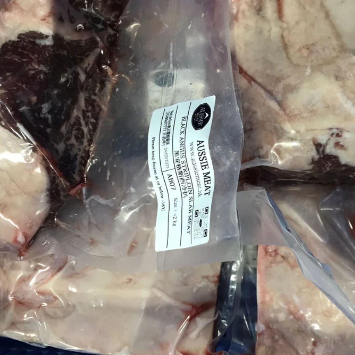 澳洲優質黑安格斯里脊肉(西冷/沙朗,MS 2+,2公斤)