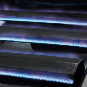 Beefeater 1200 Series Black | 4 Burner BBQ & Side Burner Trolley with Cover