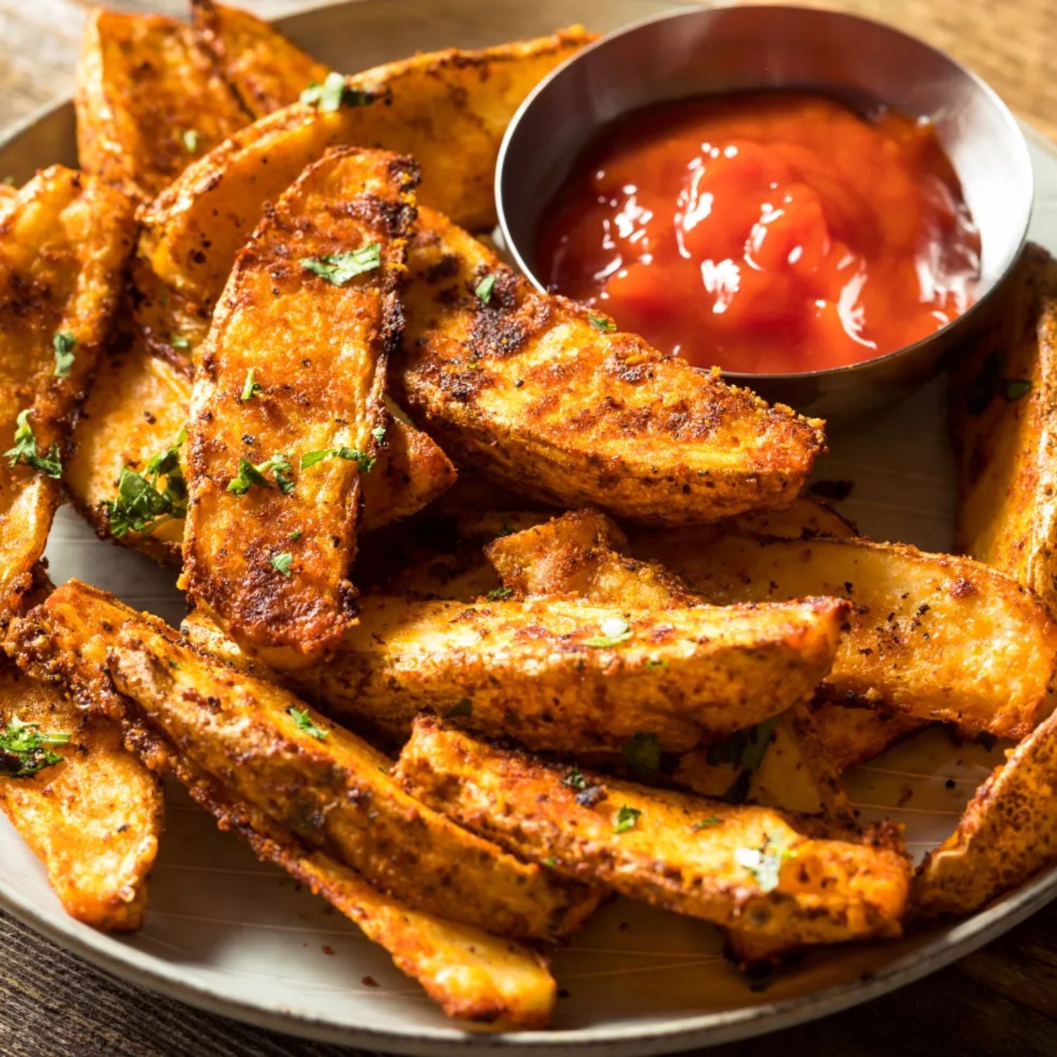 Belgian Potato Wedges, Skin on (2.5kg)