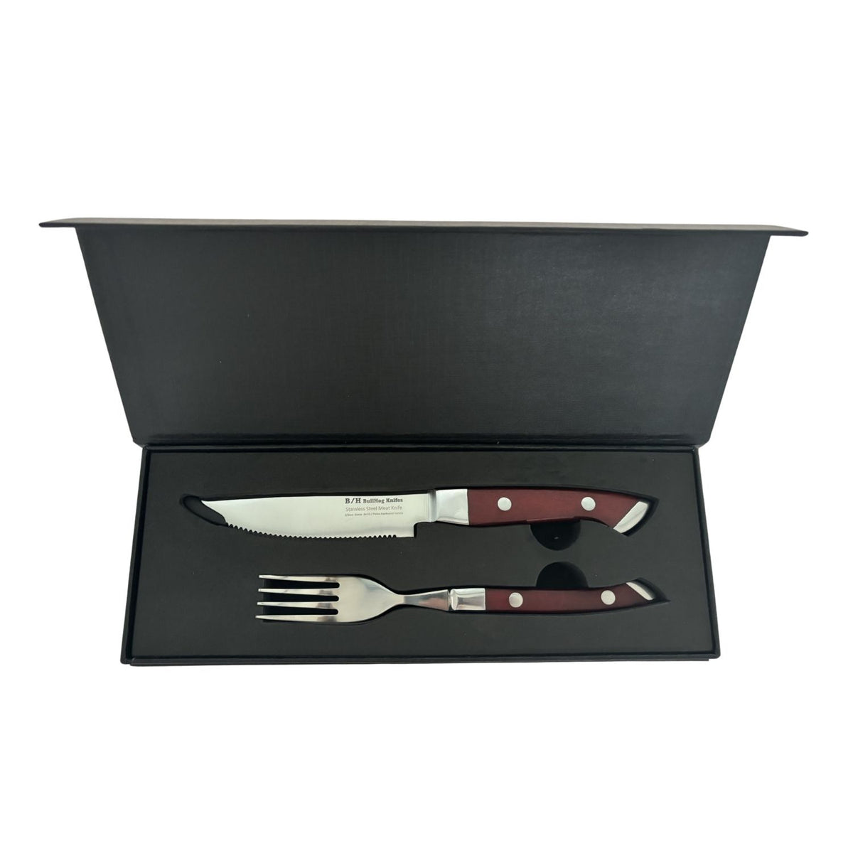 BBQ Accessories | BullHog Stainless Steel Steak Cutlery Set