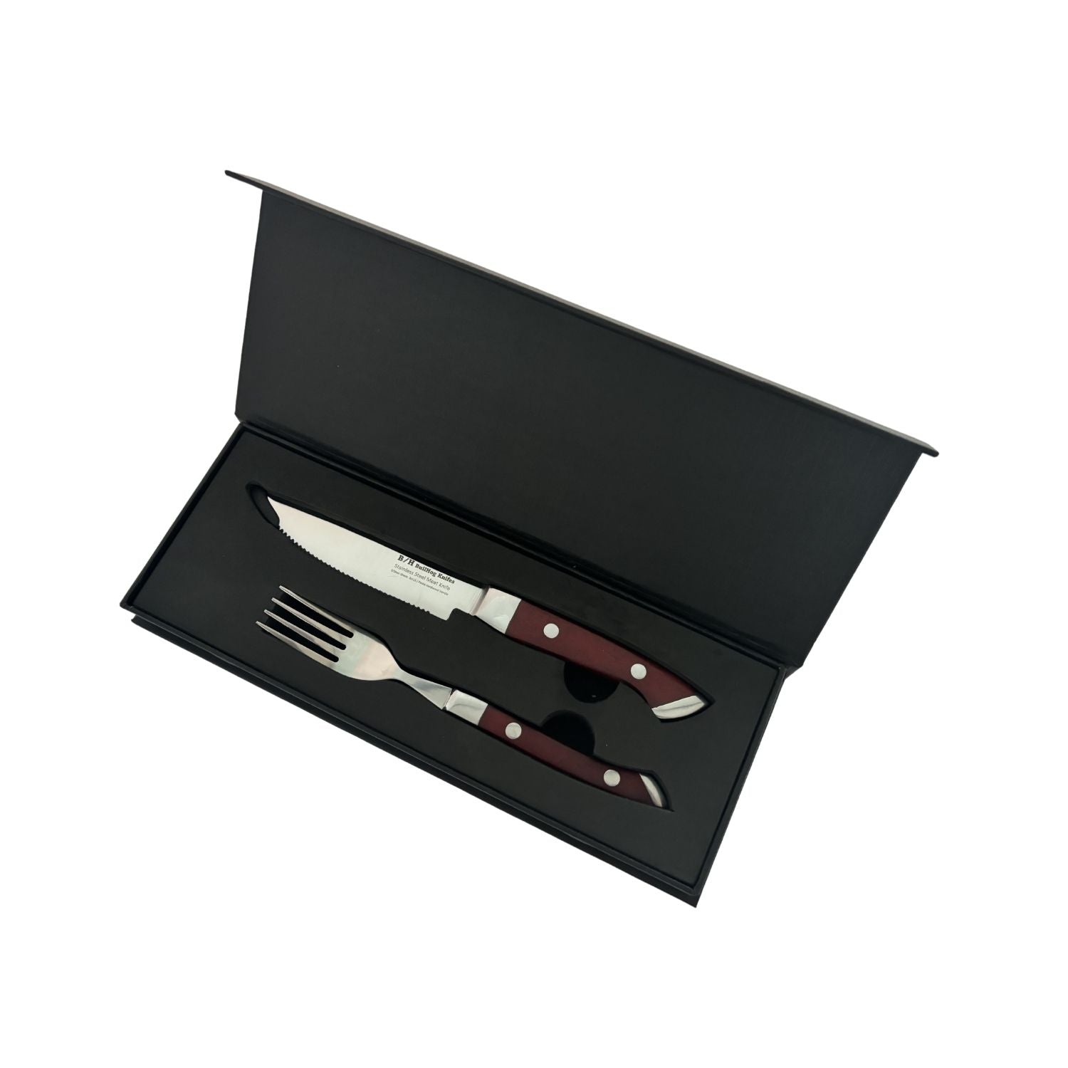 BBQ Accessories | BullHog Stainless Steel Steak Cutlery Set