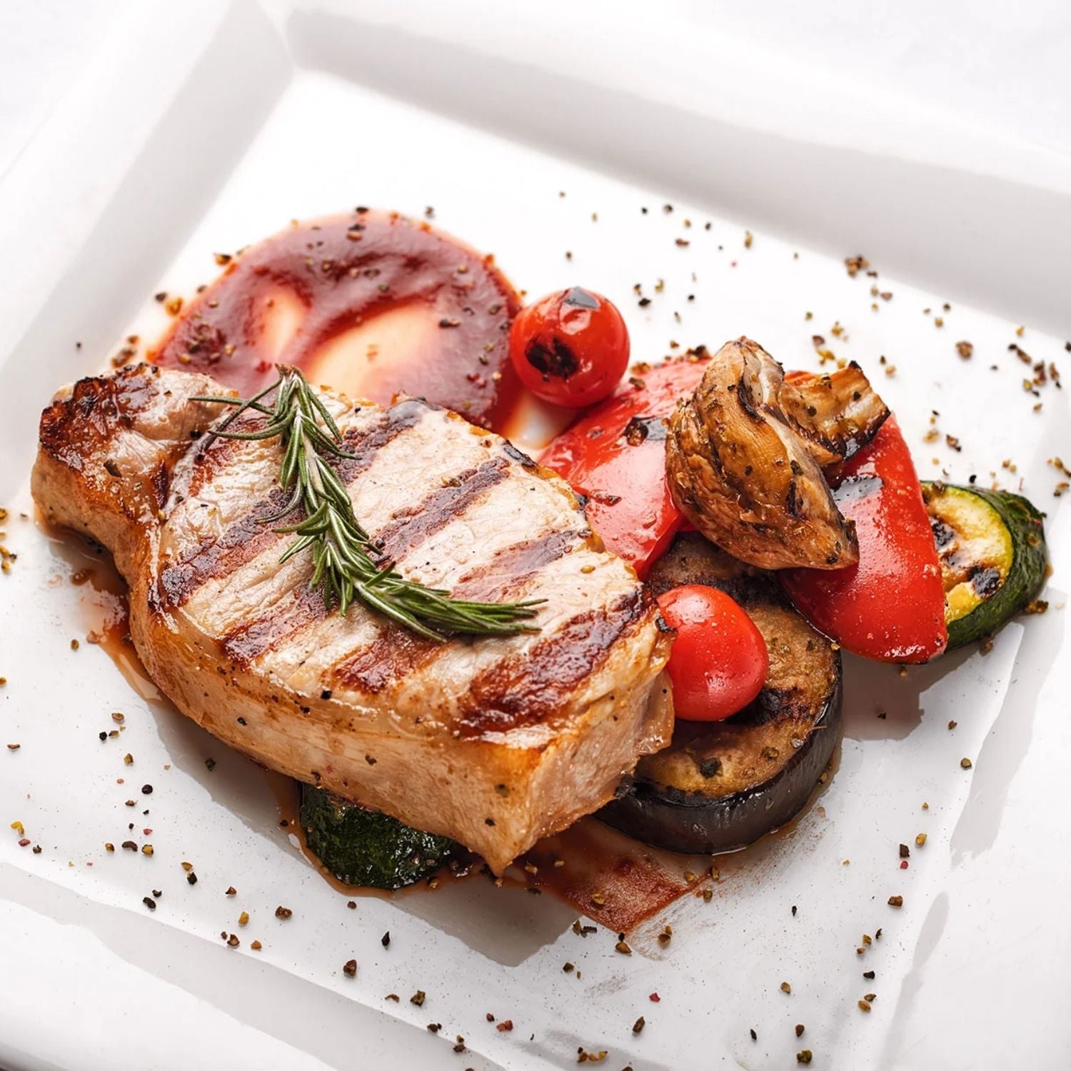 EU Hormone Free Pork Loin Steak (~2cm Thickness, 2 x 250g)