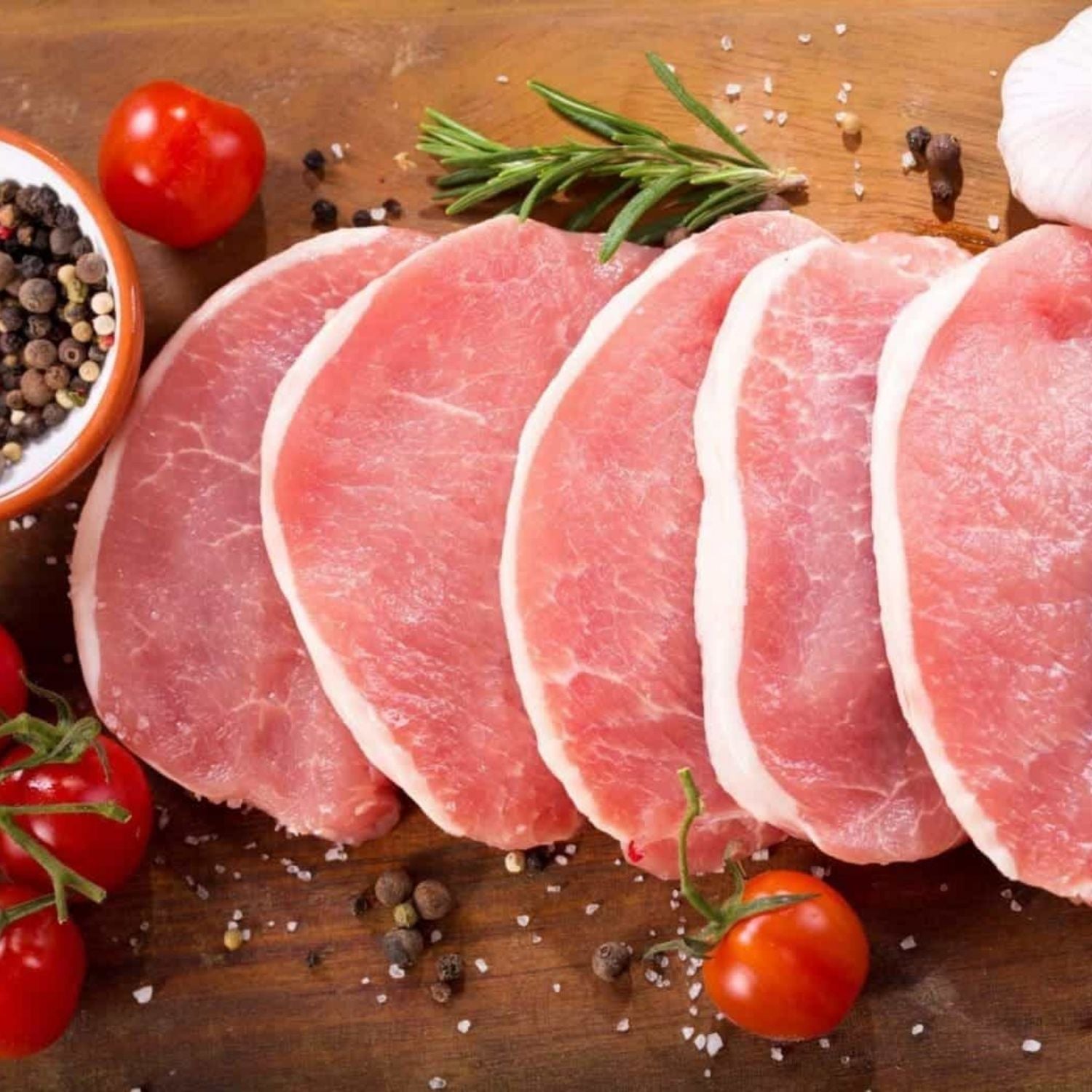 EU Hormone Free Pork Loin Steak (~2cm Thickness, 2 x 250g)