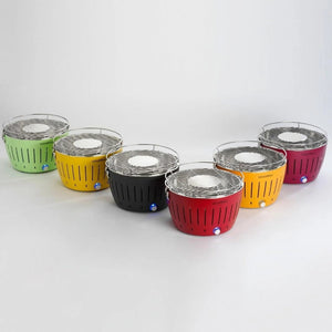 Lotus Grill木炭燒烤入門套裝(加大尺寸)(藍色)